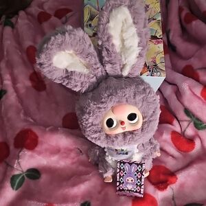 Lilyrabbit Cute Plush Bunny Doll with Card